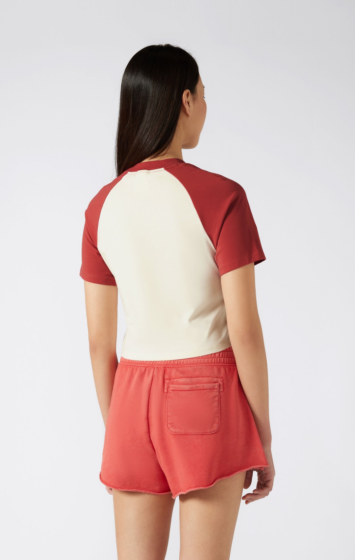 T-shirt Time Capsule Donna con maniche raglan