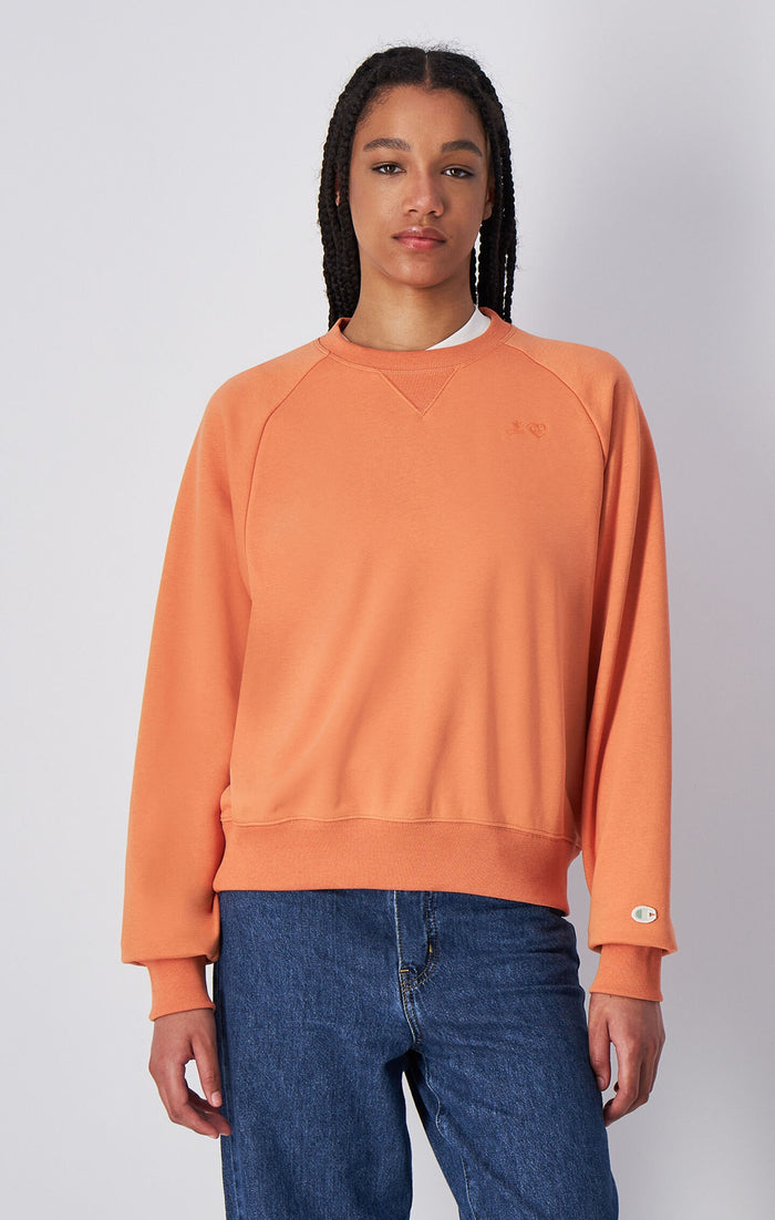 Felpa Eco Future Donna a girocollo