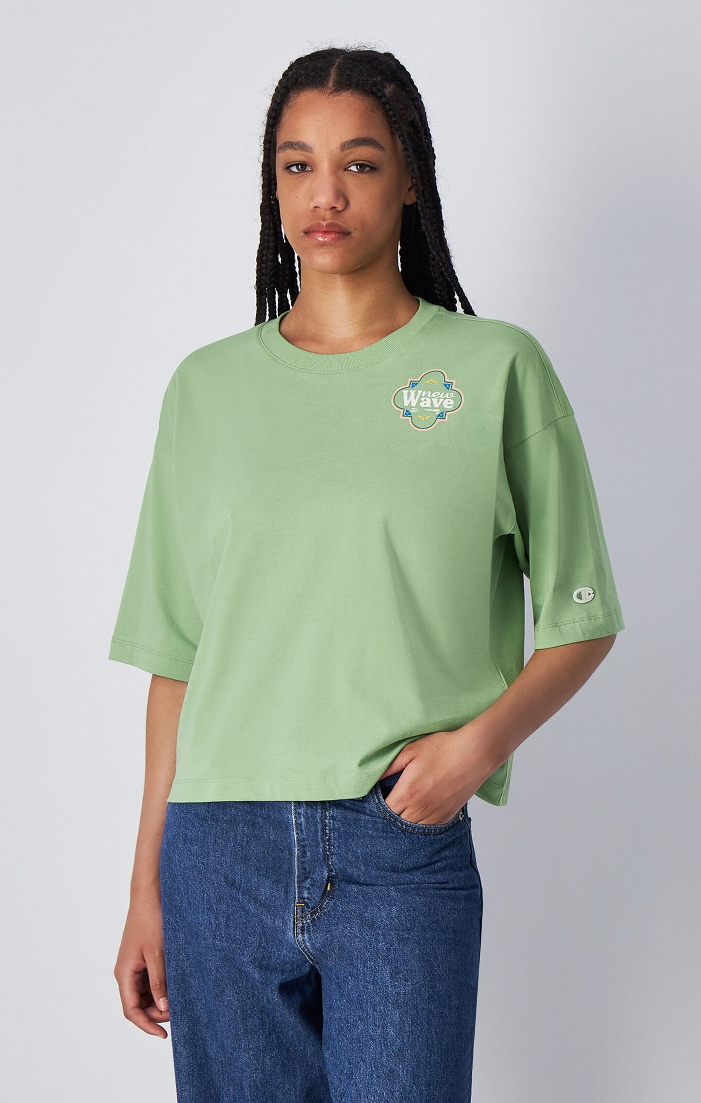 T-Shirt Eco Future für Damen mit lockerer Passform