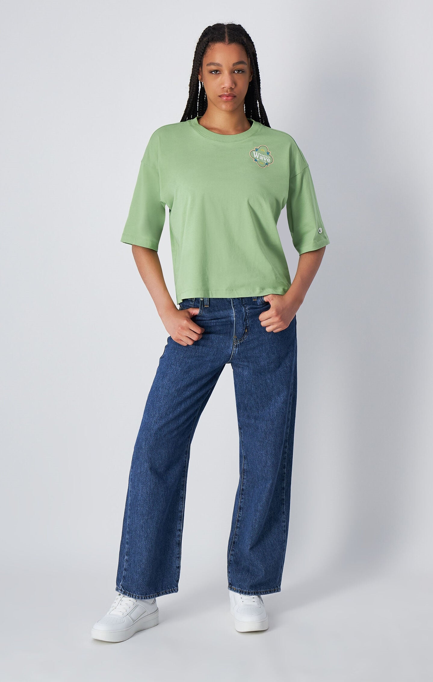 T-Shirt Eco Future für Damen mit lockerer Passform