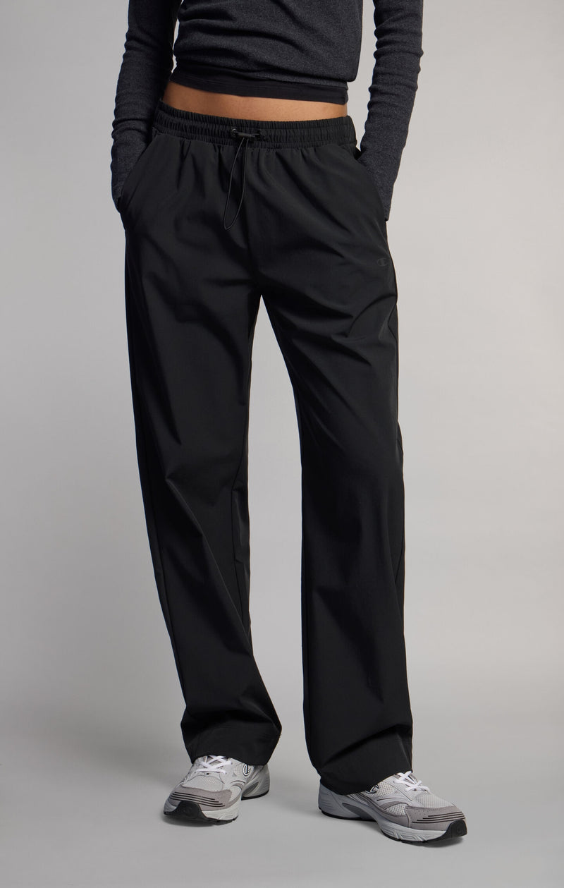 Women's Wide-Leg Trousers in Stretch Nylon C-Tech