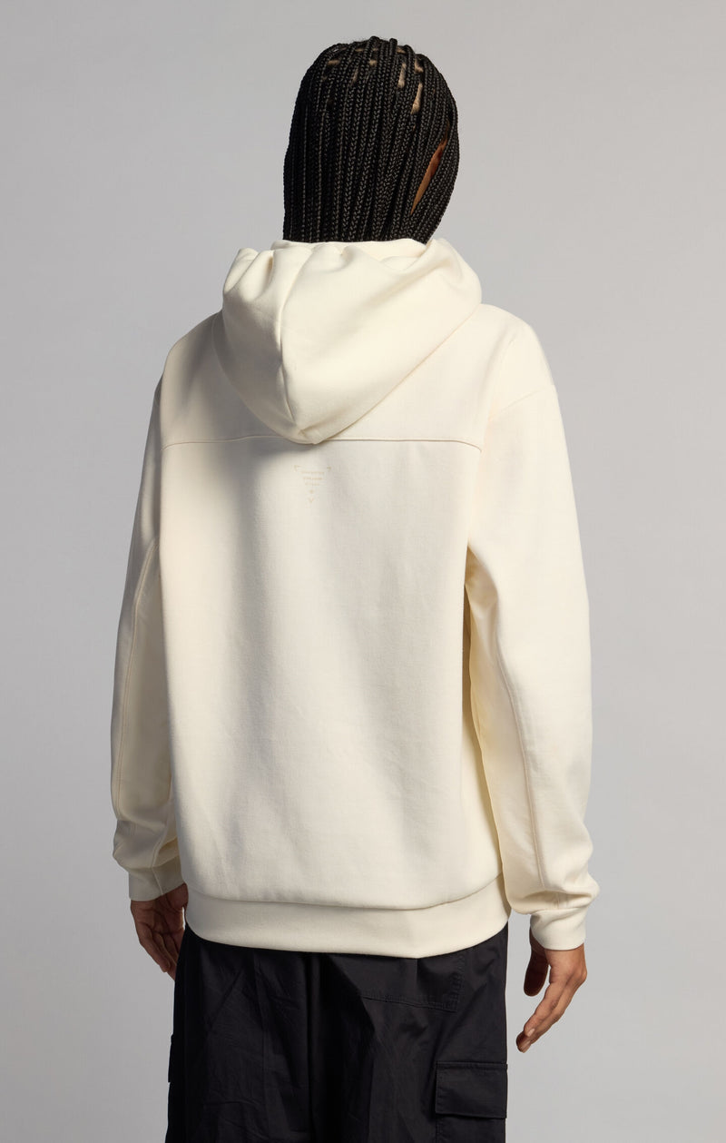 Damen-Kapuzenjacke mit Reißverschluss aus Stretch-Nylon C-Tech