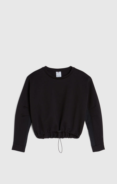 Women's Sweatshirt in Stretch Interlock C-Tech