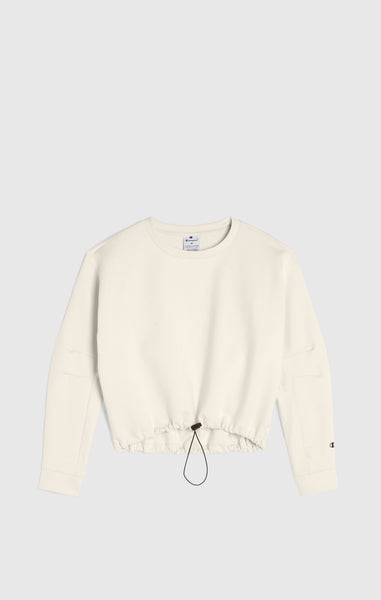 Women's Sweatshirt in Stretch Interlock C-Tech