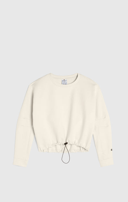 Women's Sweatshirt in Stretch Interlock C-Tech