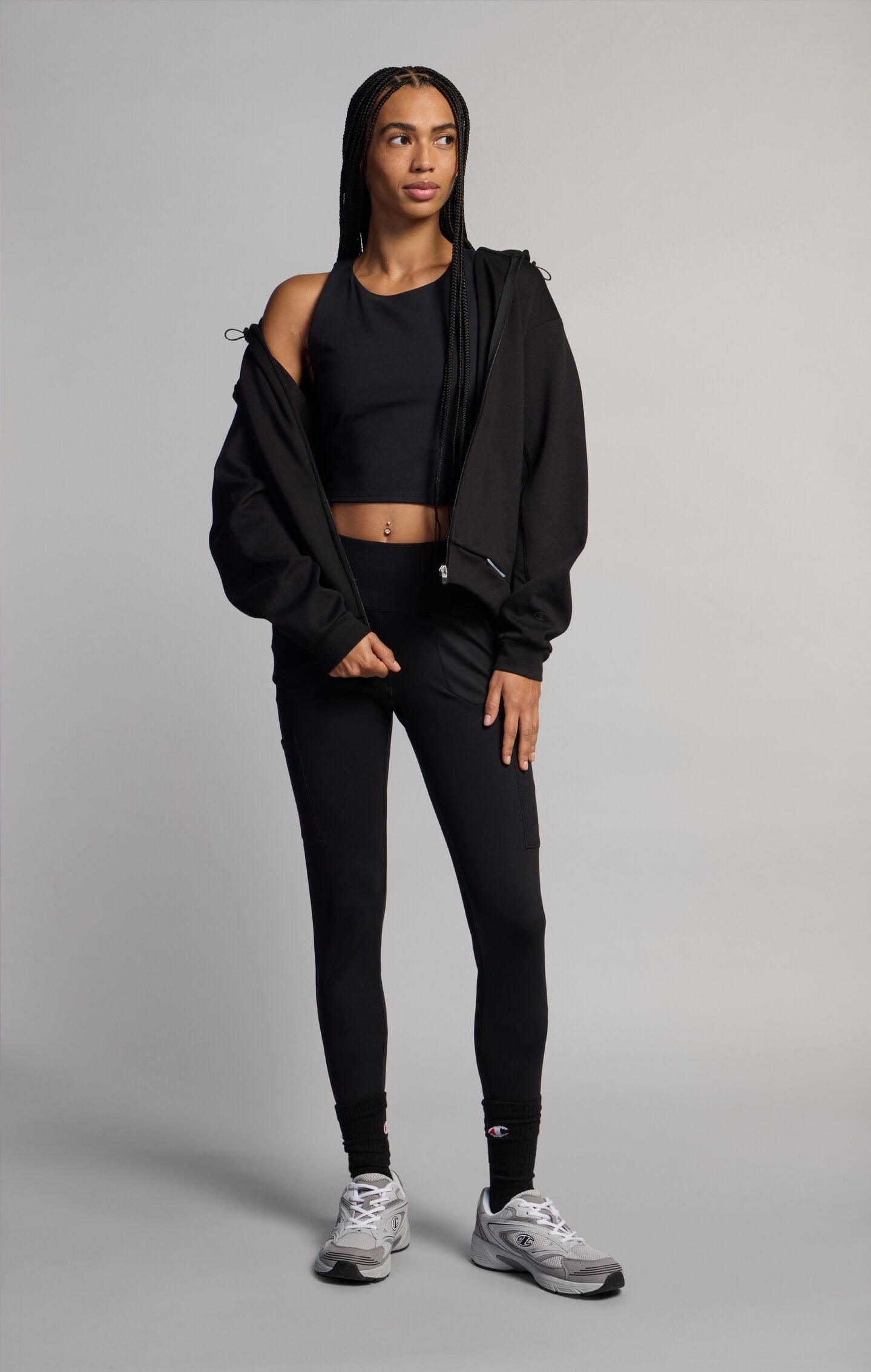 Leggings Donna Skinny Fit Quick-Dry C-Tech