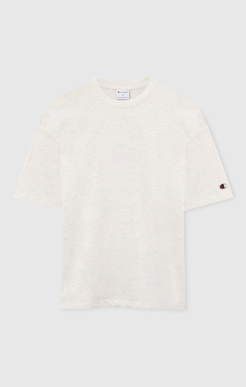 Damen Oversized Fit Leichte Kurzarm T-Shirt Icons