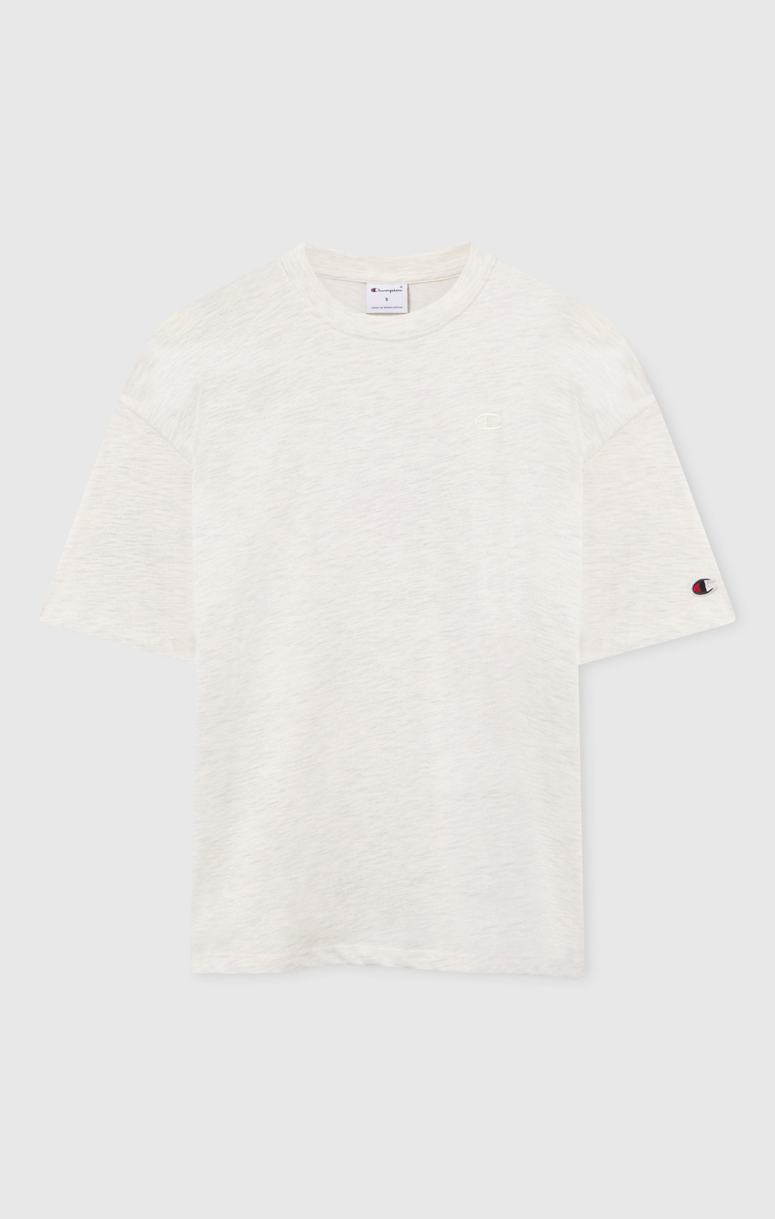 Damen Oversized Fit Leichte Kurzarm T-Shirt Icons