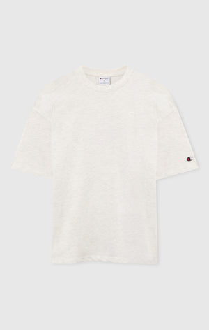 Damen Oversized Fit Leichte Kurzarm T-Shirt Icons