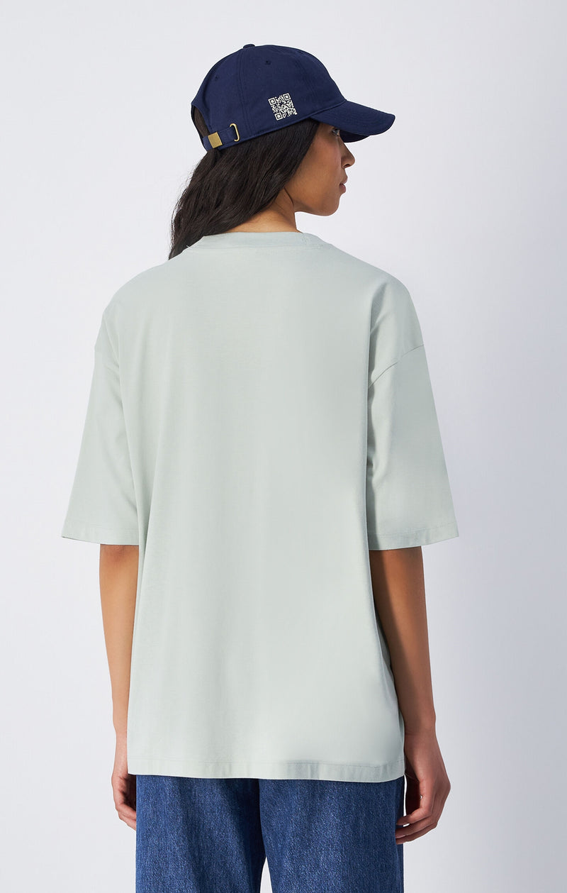 T-shirt Femme Oversized Léger à Manches Courtes Icons