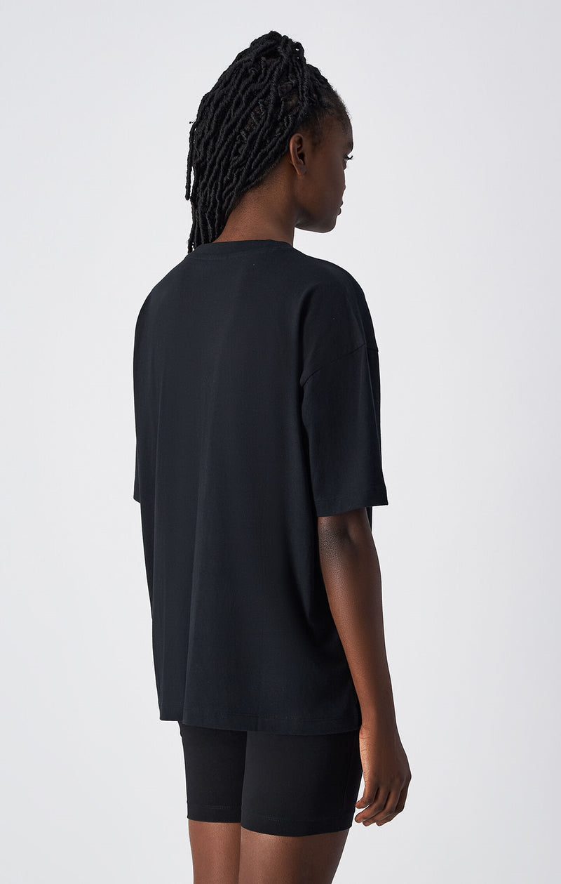 Women's Oversized Fit Light Short Sleeve Tee Icons
