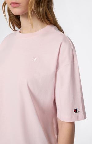 Women's Oversized Fit Light Short Sleeve Tee Icons