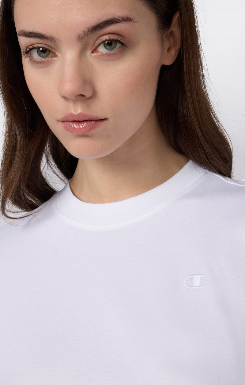 Camiseta Mujer Oversized Ligera de Manga Corta Icons