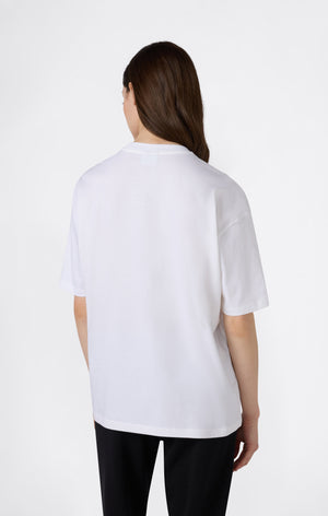 Camiseta Mujer Oversized Ligera de Manga Corta Icons