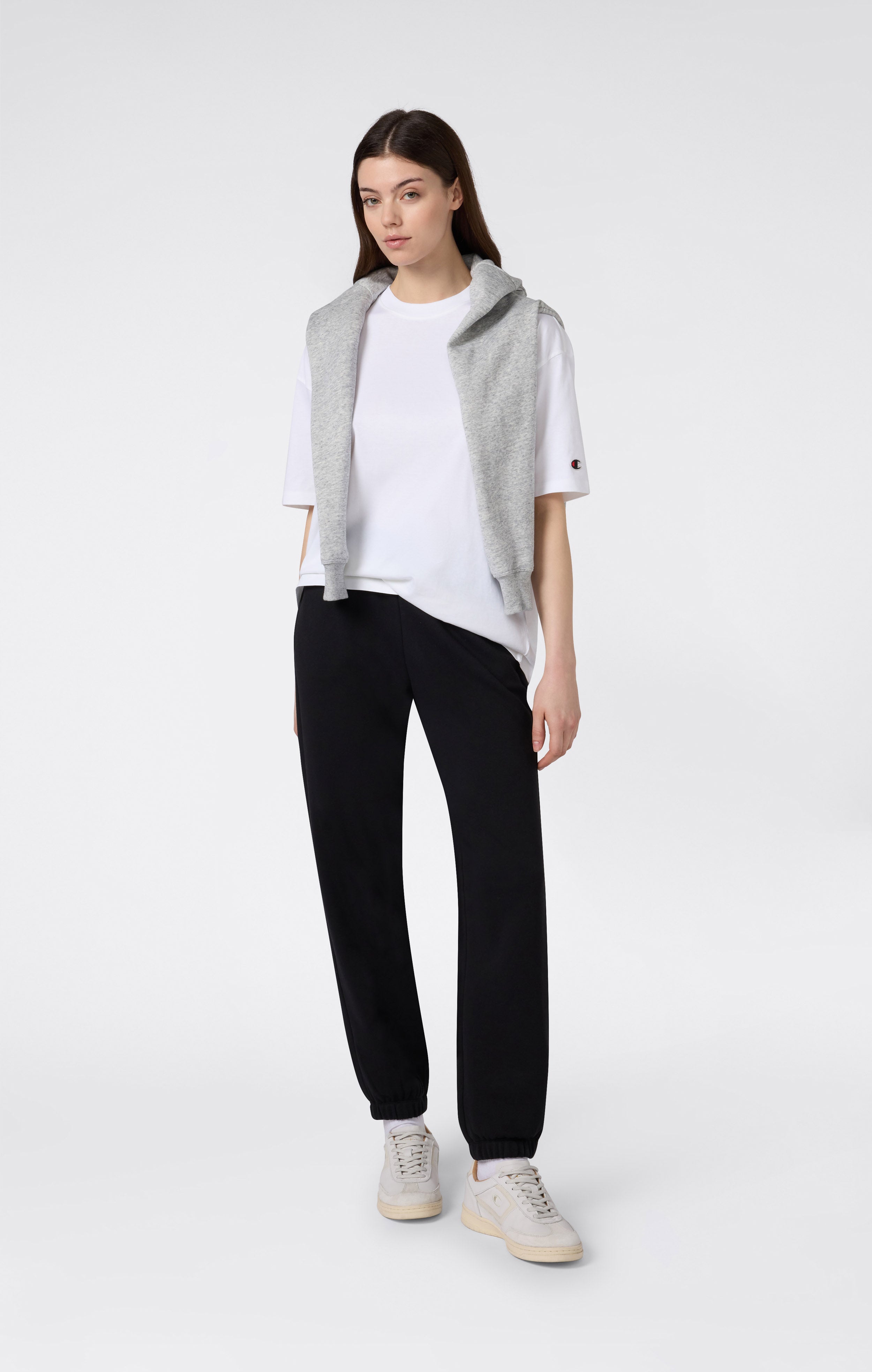 Camiseta Mujer Oversized Ligera de Manga Corta Icons