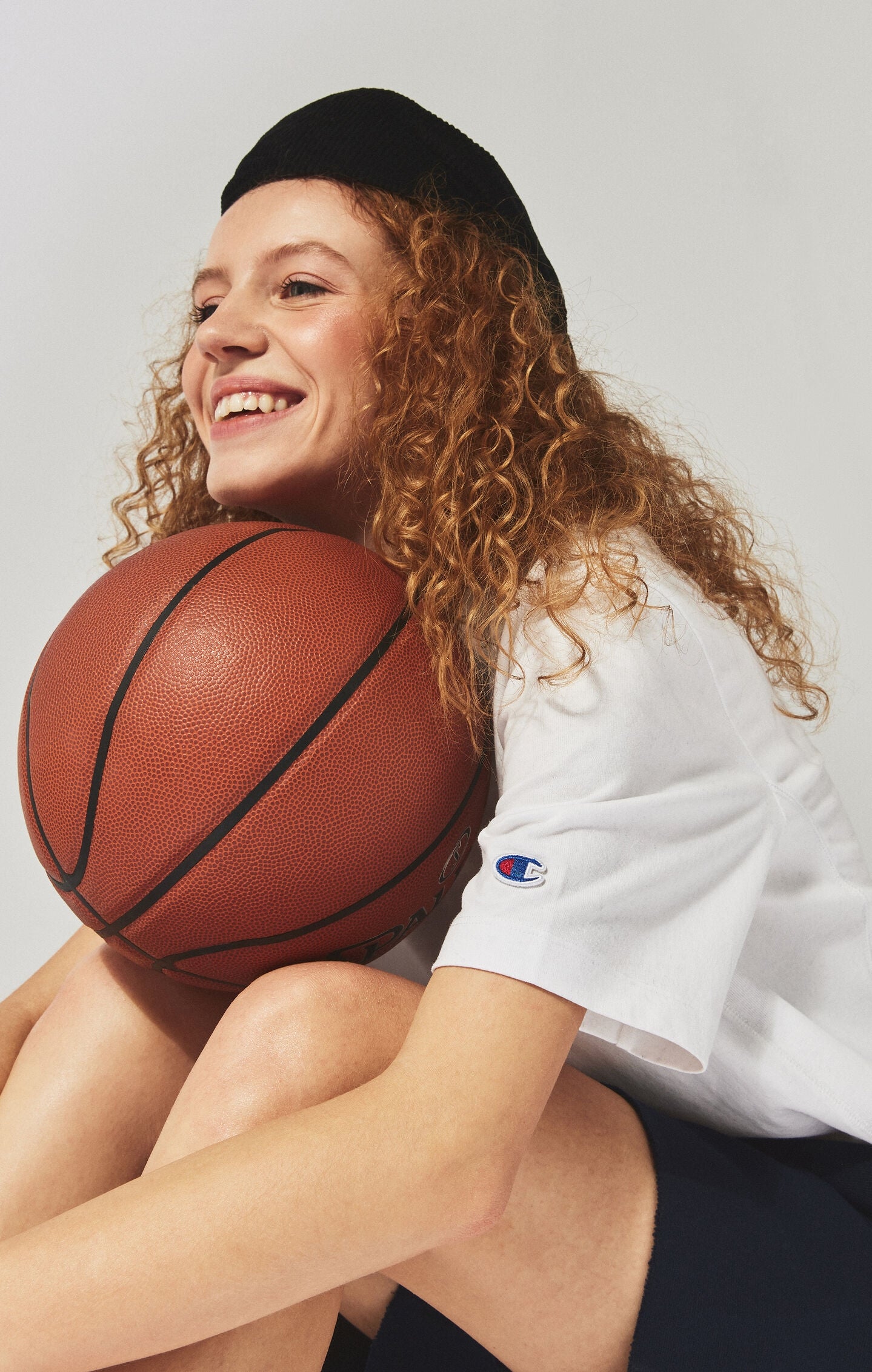 T-shirt Cropped Donna in Jersey di Cotone Pesante