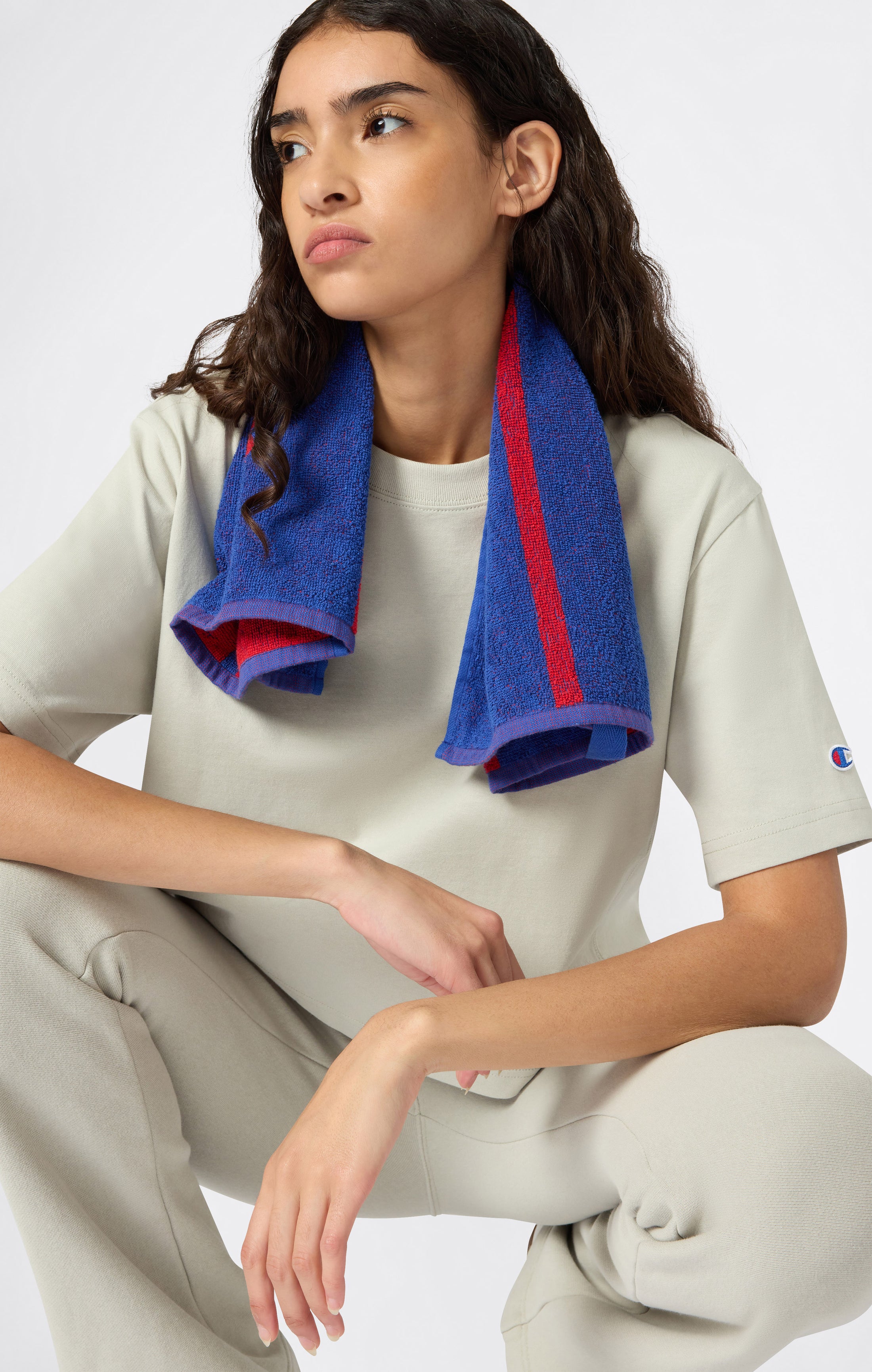 Cropped Women's T-Shirt in Heavy Cotton Jersey