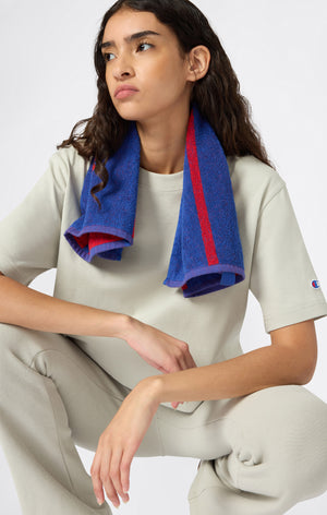 Cropped Women's T-Shirt in Heavy Cotton Jersey