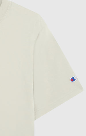 Cropped Women's T-Shirt in Heavy Cotton Jersey