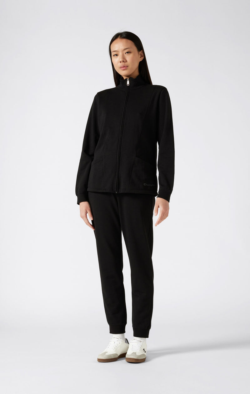 Tuta Donna con cerniera Nero sweatsuits Champion Italia