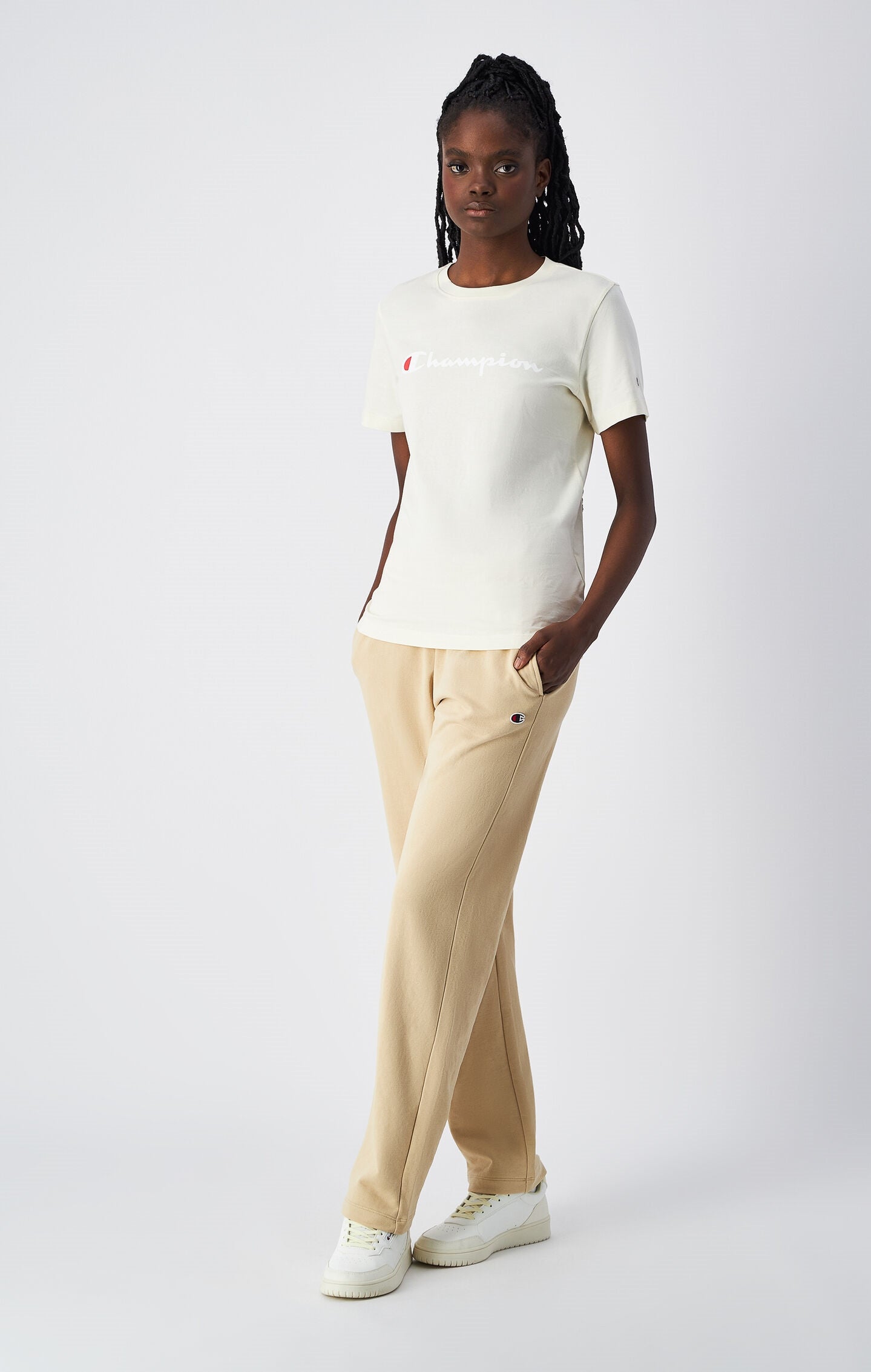 Women's Lightweight Straight-Leg Pants Slim Fit