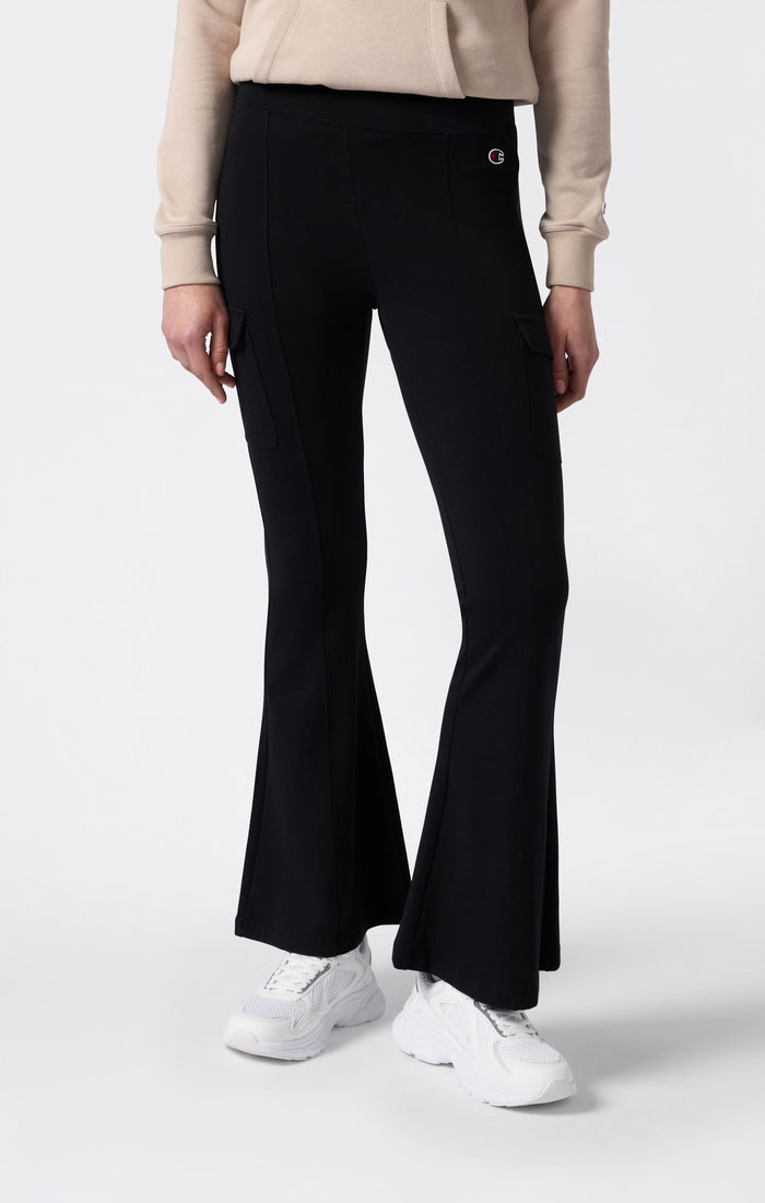 Damen Cargo Flare Leggings Icons