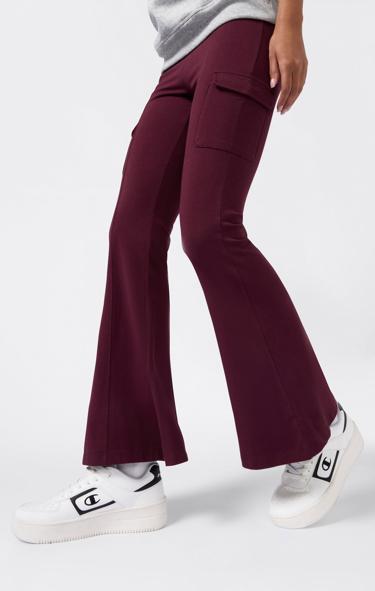 Damen Cargo Flare Leggings Icons
