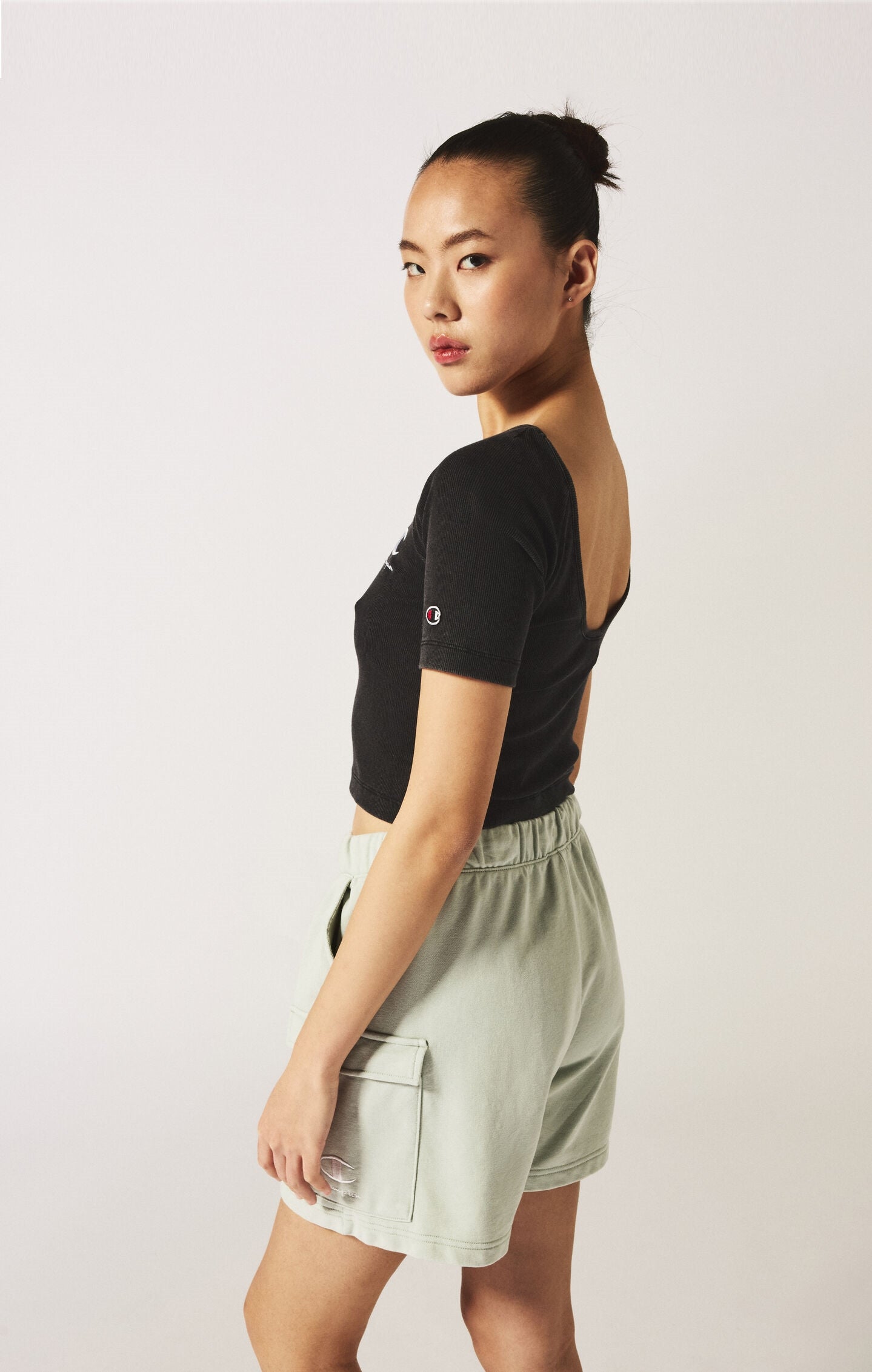 Women's Icons Washed Look Crop T-Shirt