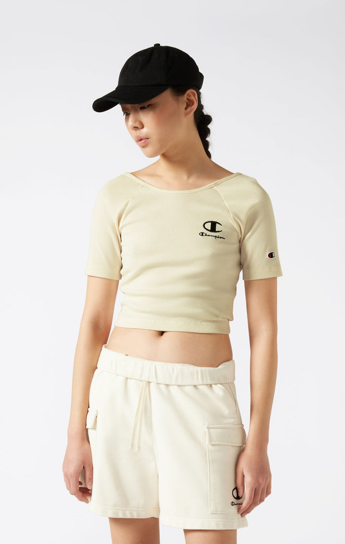 T-shirt corta Icons Donna stile lavato