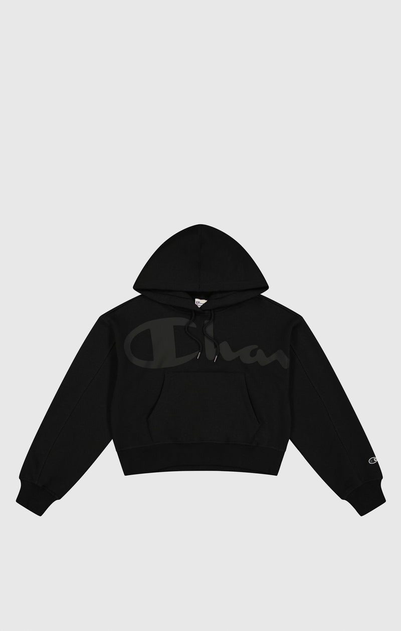 Felpa Donna ampia e corta con cappuccio