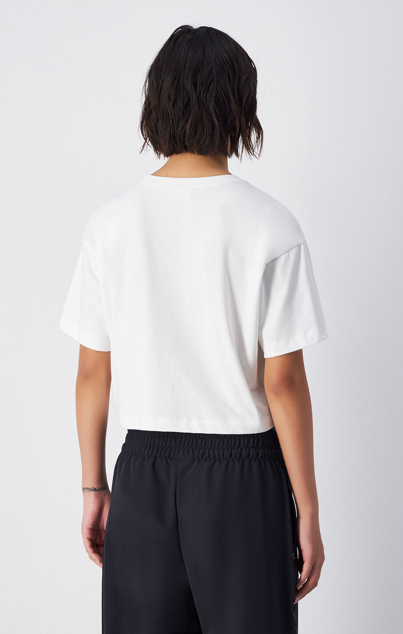 T-shirt sportif raccourci - Femmes
