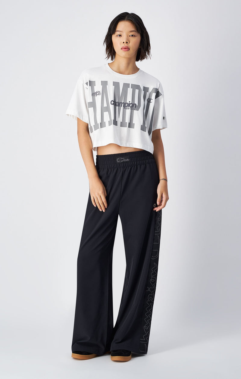 T-shirt sportif raccourci - Femmes