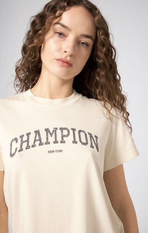 T-shirt Time Capsule Donna a maniche corte stile lavato