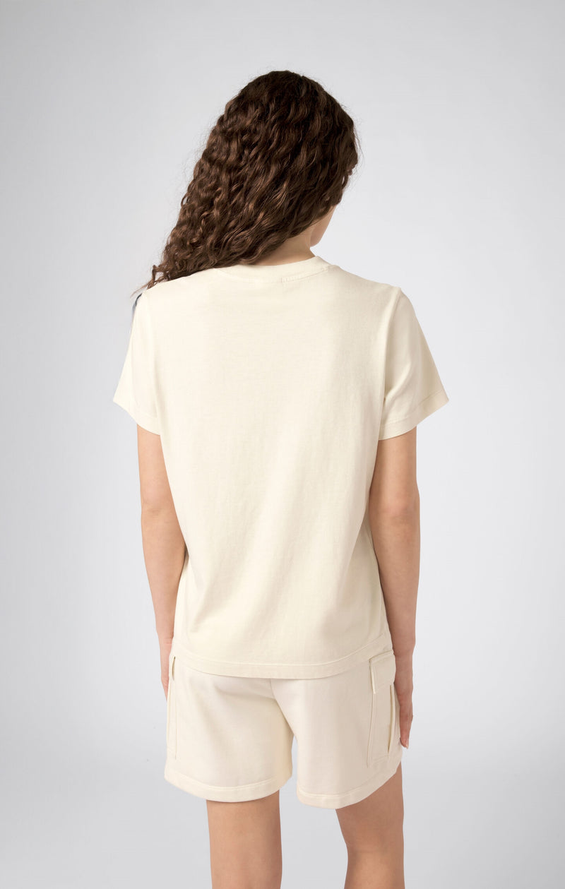 T-shirt Time Capsule Donna a maniche corte stile lavato