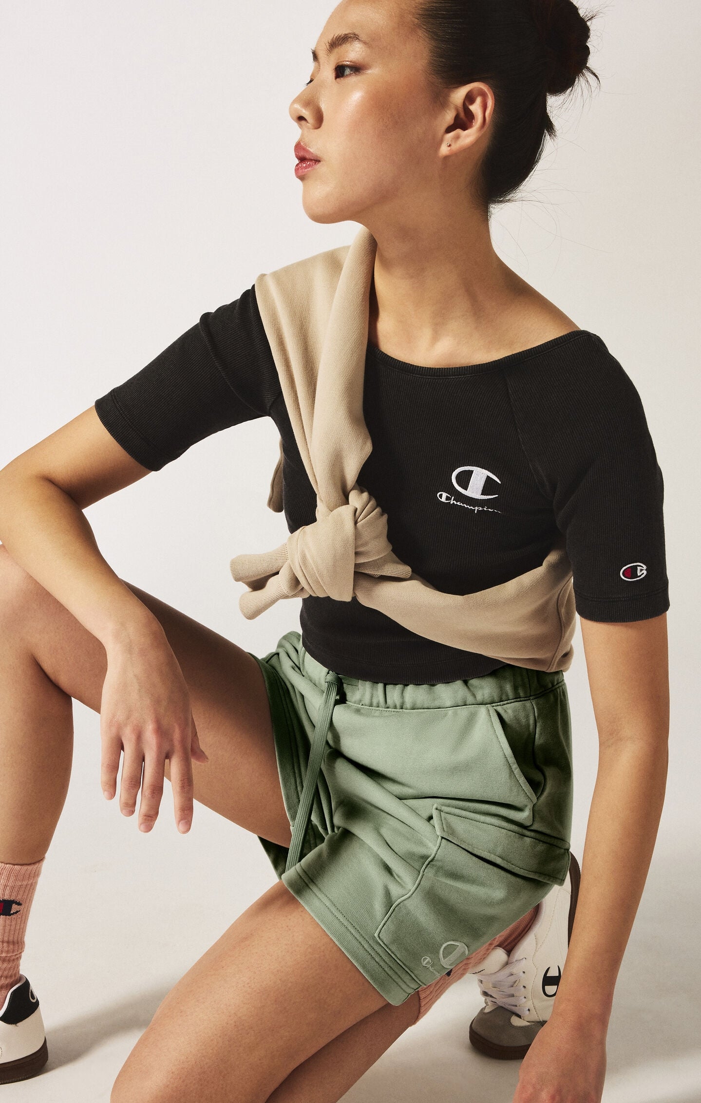 Pantaloncini Icons Cargo Leggeri Stile Lavato da donna