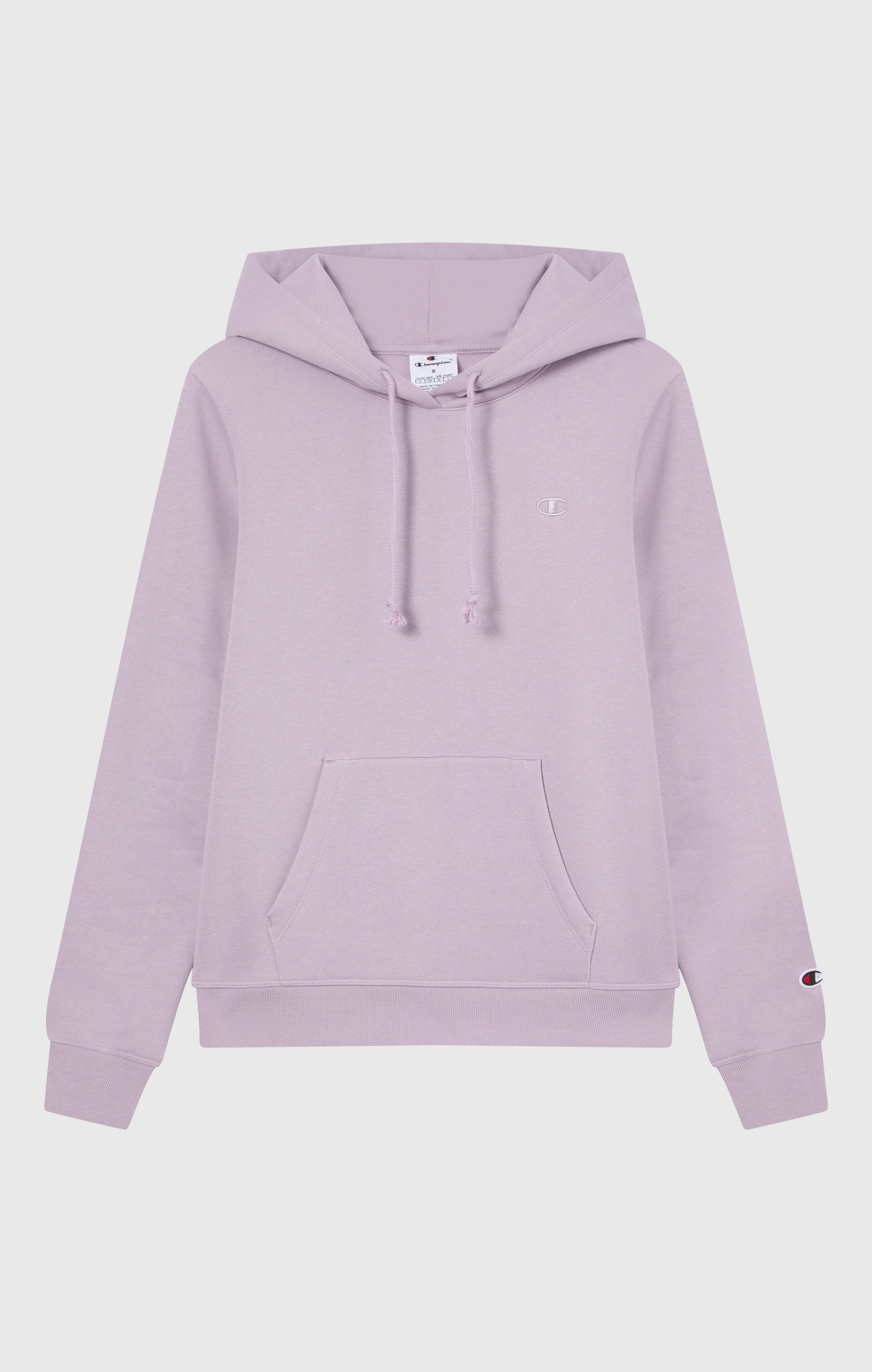 Felpa Con Cappuccio Interno Felpato Icons Da Donna