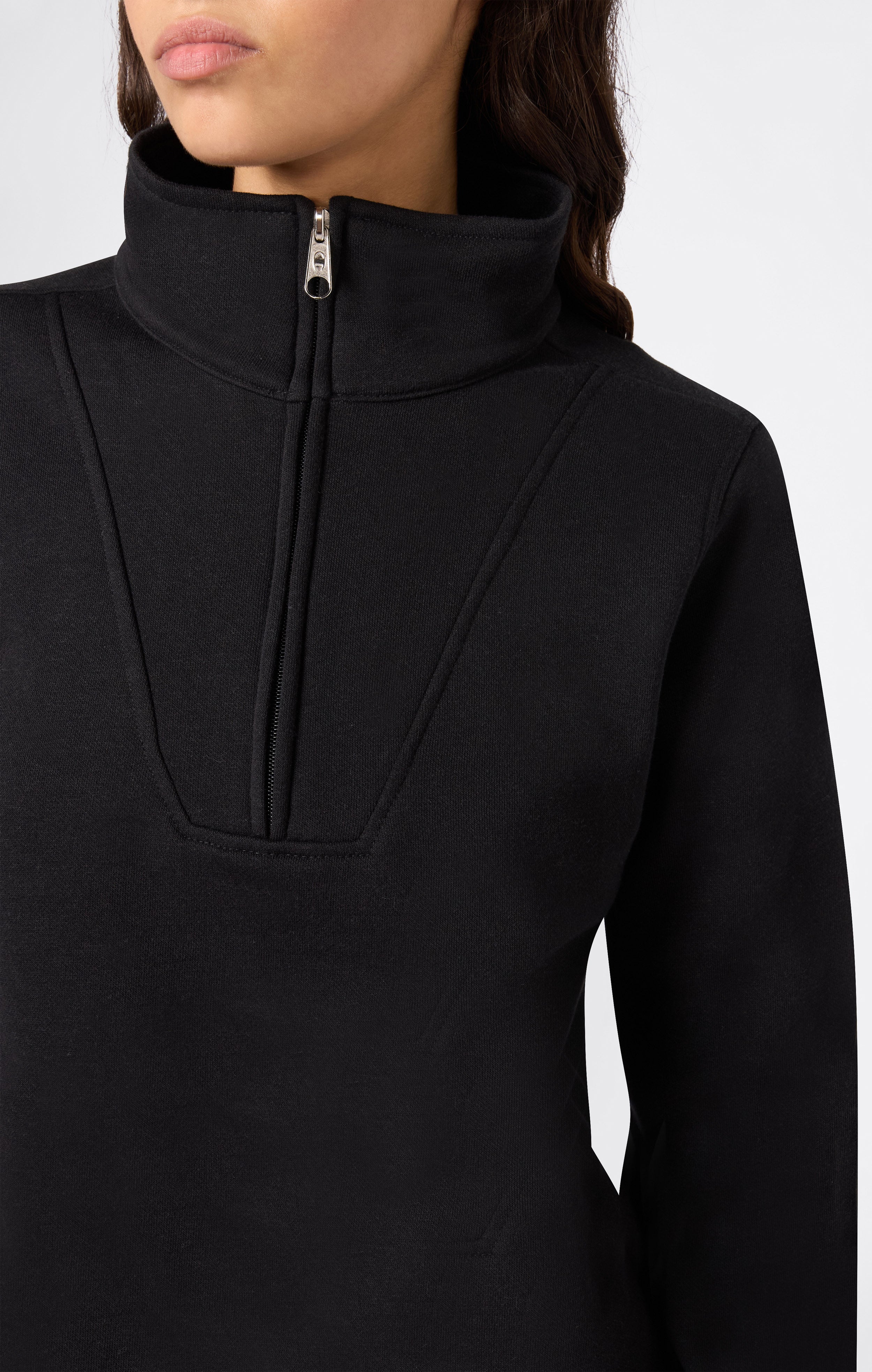 Women’s Half Zip Fleece Sweatshirt Icons