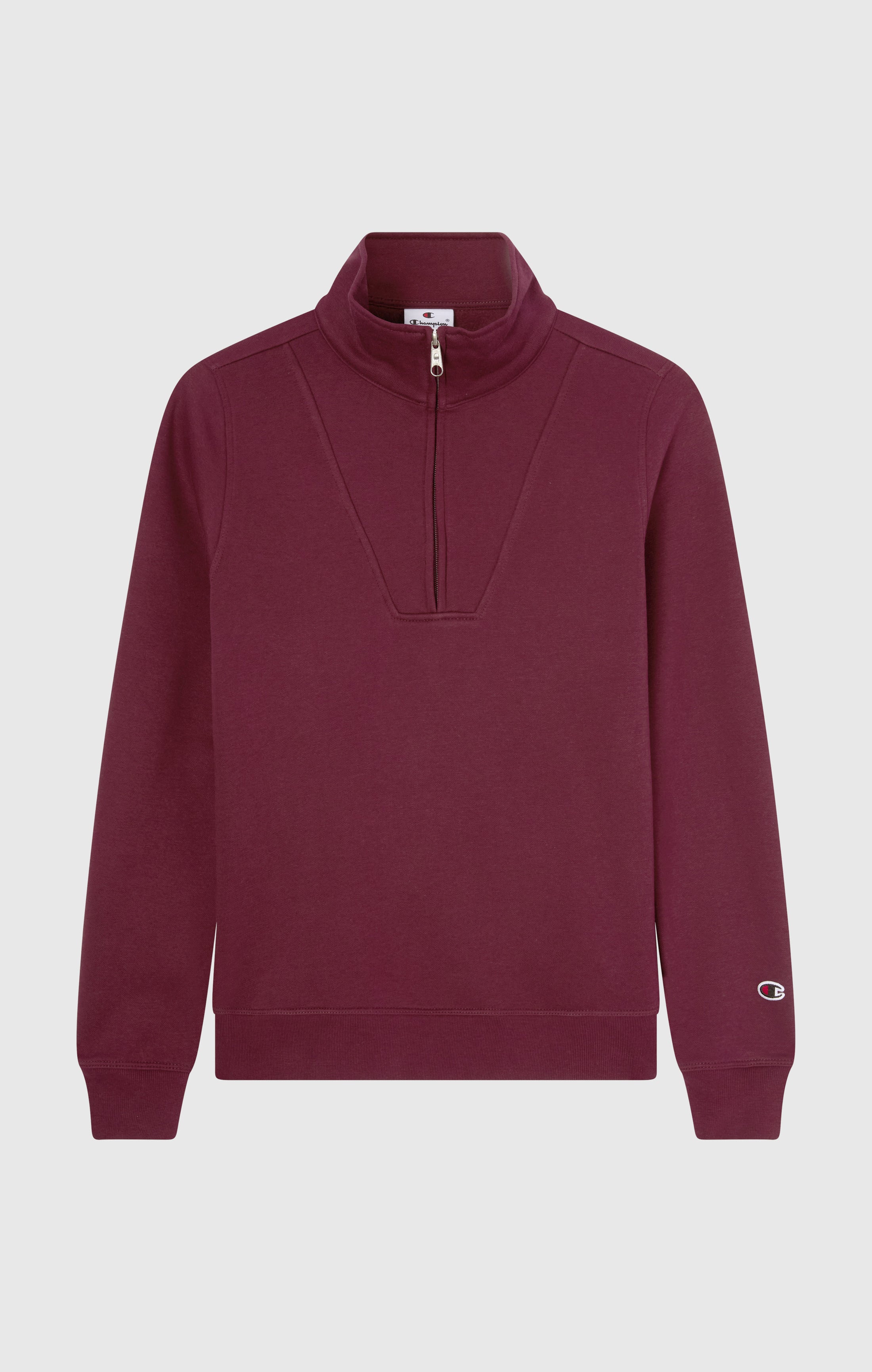 Sweat Demi-Zip À Intérieur Gratté Icons Pour Femme