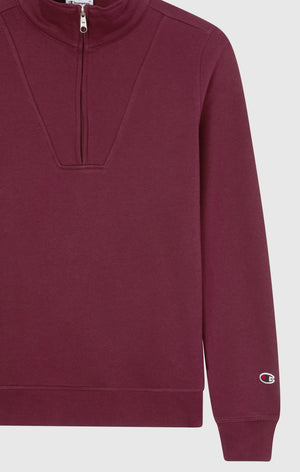 Sweat Demi-Zip À Intérieur Gratté Icons Pour Femme