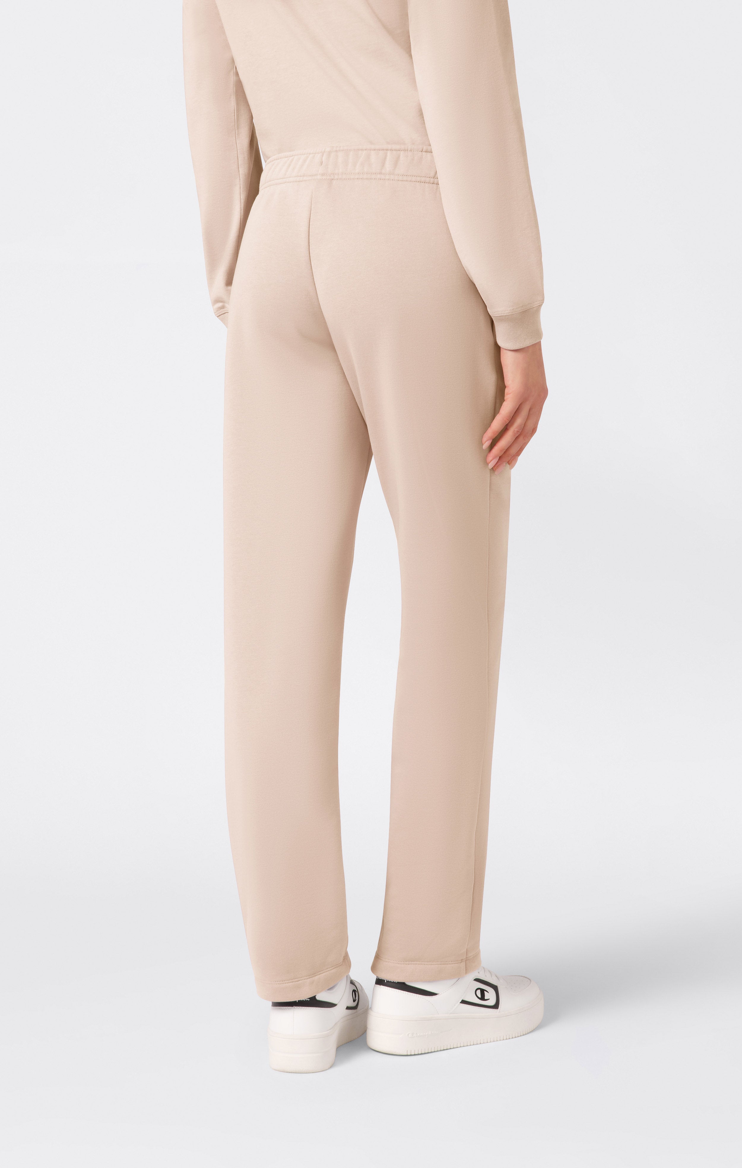 Joggers Con Fondo Dritto Interno Felpato Icons Da Donna