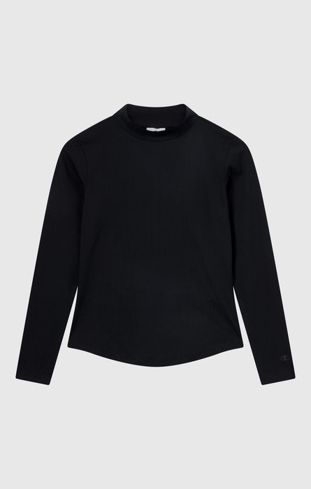 Women’s Long-Sleeve Ribbed Slim Fit C-Tech T-Shirt