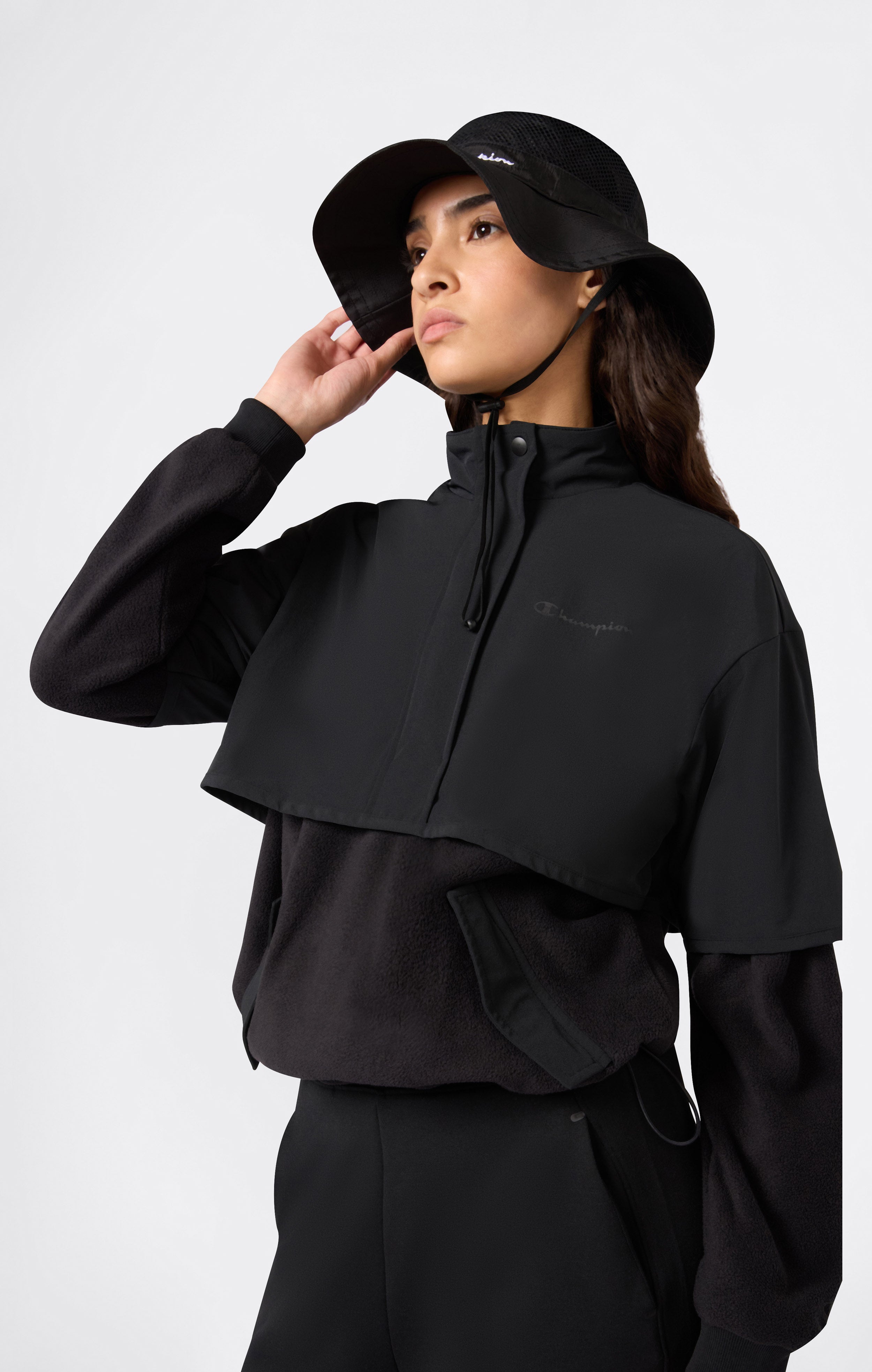 Explorer-Halbzip-Sweatshirt Aus Polarfleece C-Tech Damen