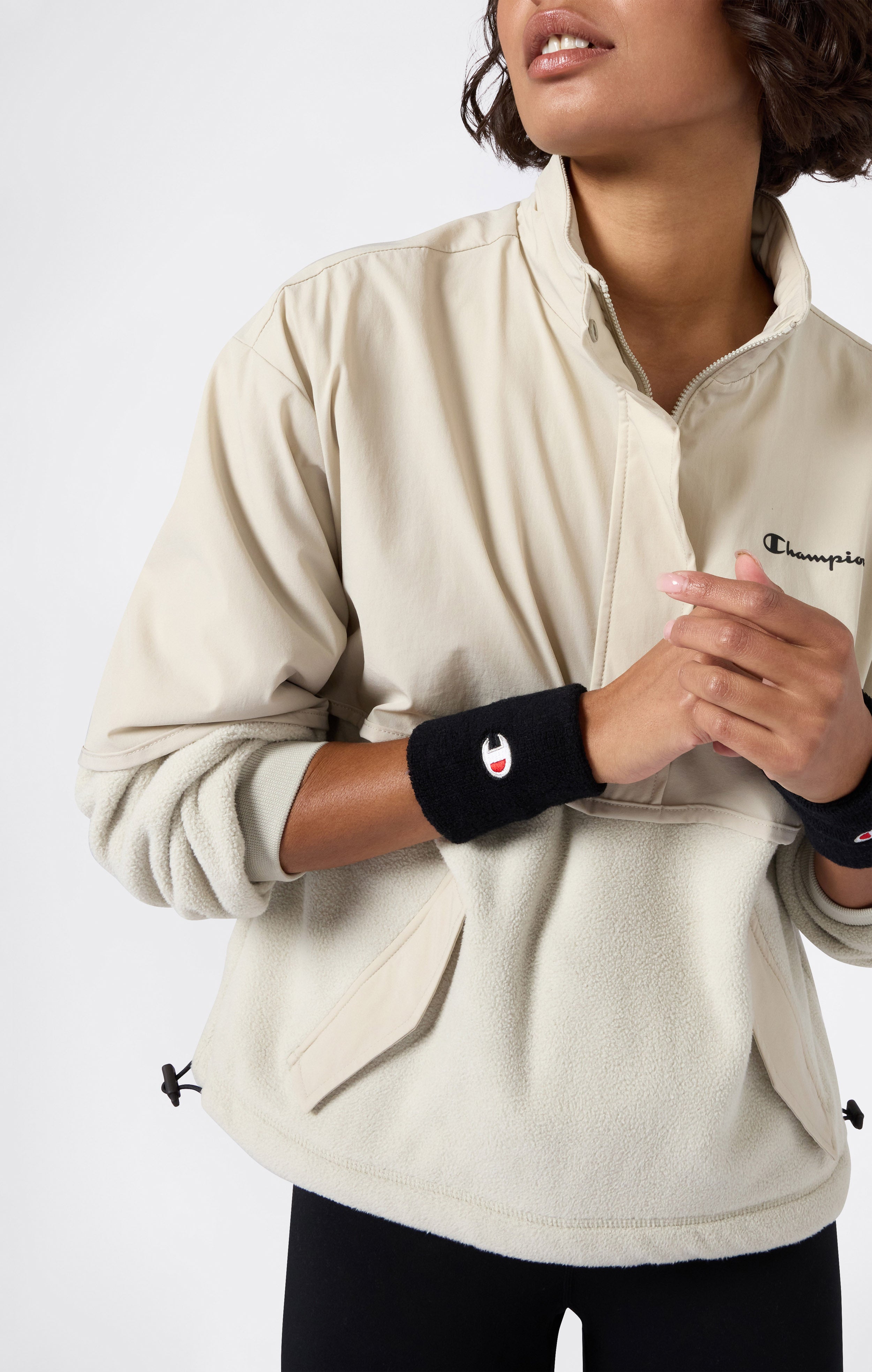 Explorer-Halbzip-Sweatshirt Aus Polarfleece C-Tech Damen