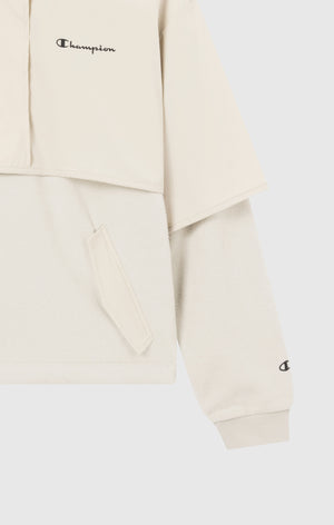 Sweat Demi-Zip Explorer En Polar C-Tech Pour Femme