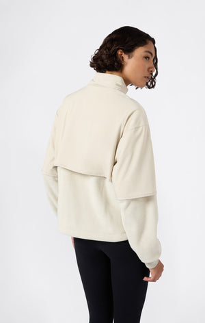 Sweat Demi-Zip Explorer En Polar C-Tech Pour Femme