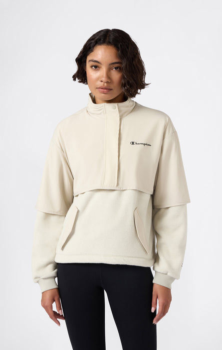 Sweat Demi-Zip Explorer En Polar C-Tech Pour Femme