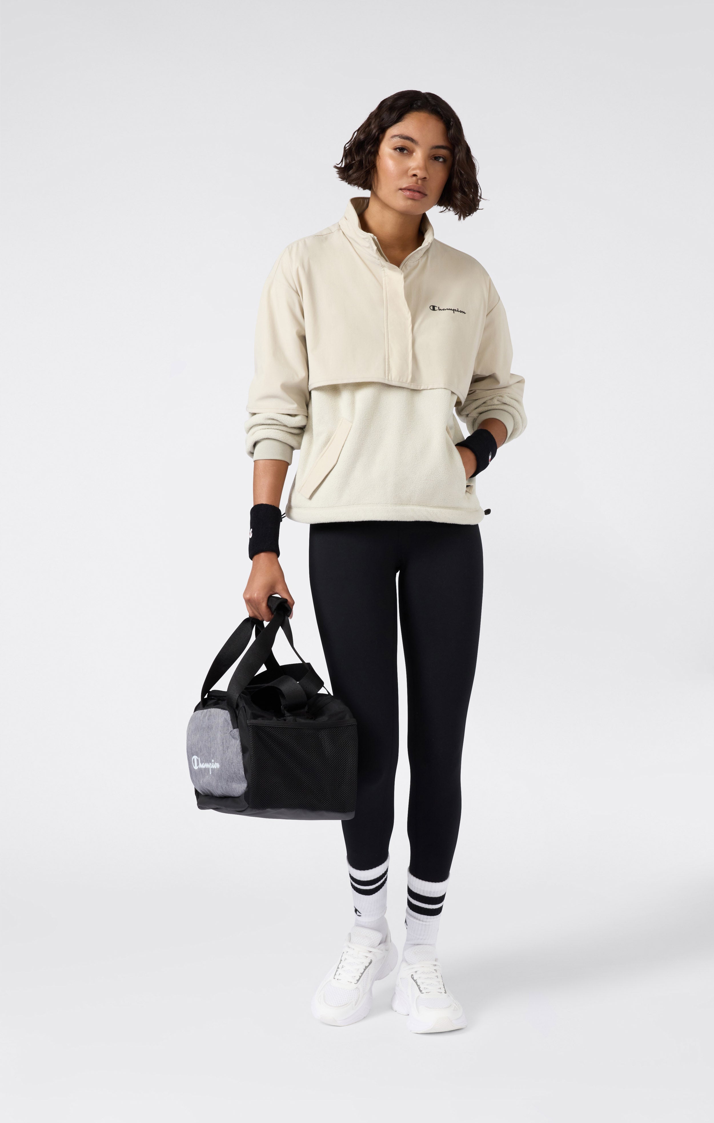 Explorer-Halbzip-Sweatshirt Aus Polarfleece C-Tech Damen