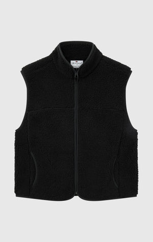 Damen-Slim-Fit-Polar-Teddy-Weste