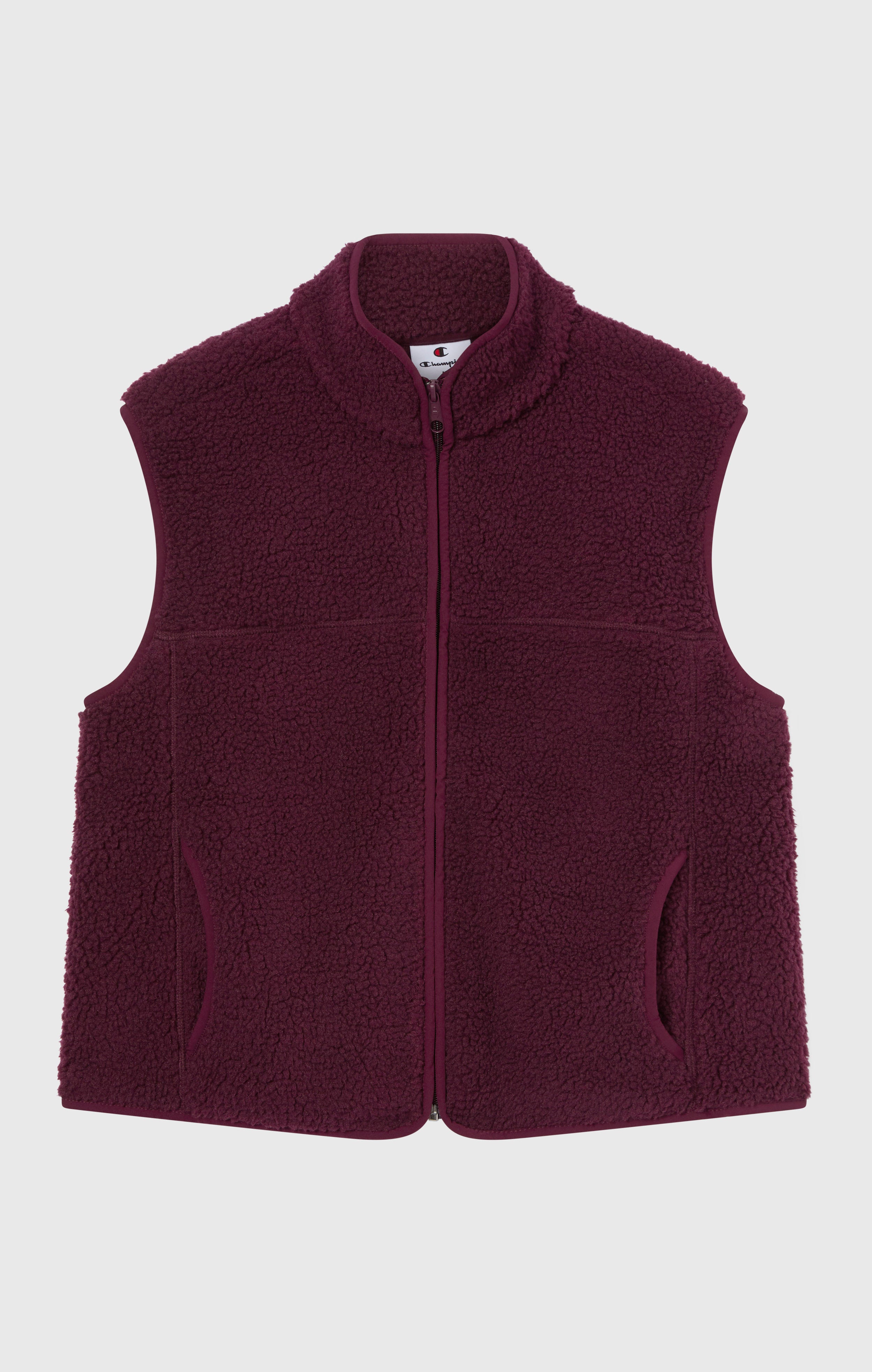 Gilet in Polar Teddy da Donna Slim Fit
