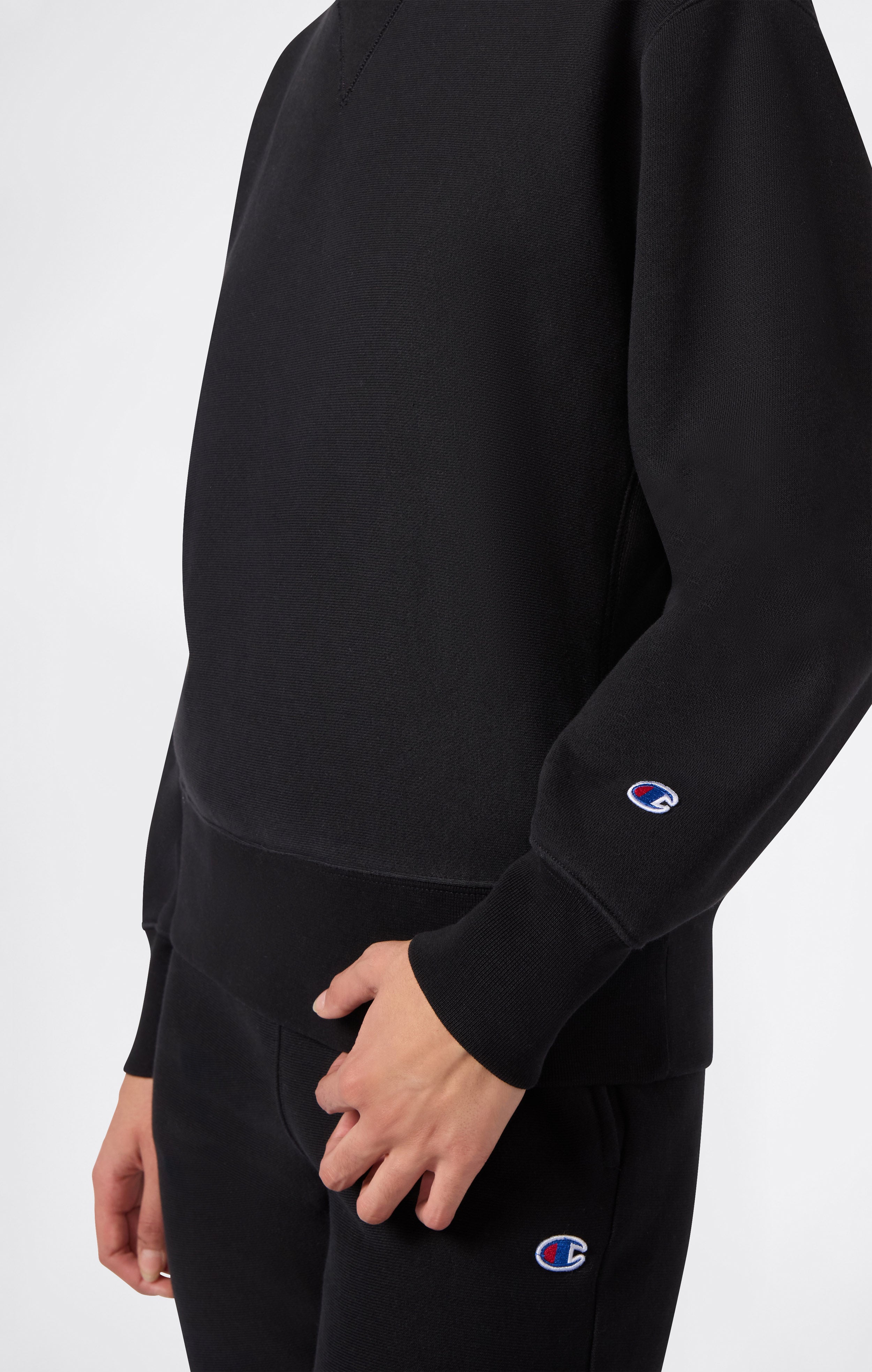 Felpa Pesante con Interno Felpato da Donna Reverse Weave